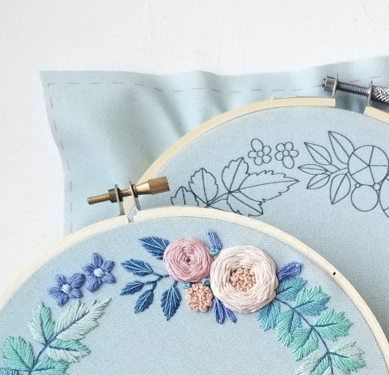 Morning Blooms Printed Fabric