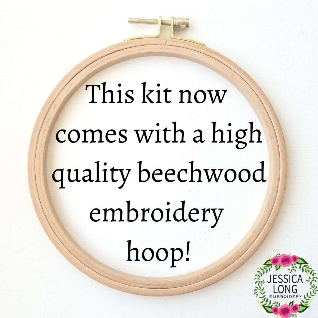 Spiral Sampler Beginner Embroidery Kit