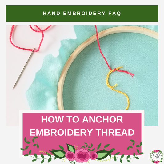 How do I anchor the thread?
