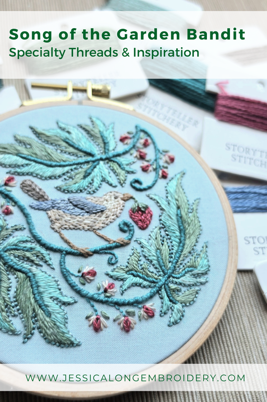 Song of the Garden Bandit Specialty Threads & Inspiration