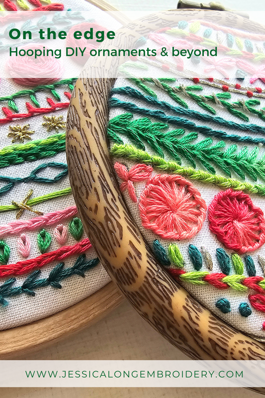 Stitching to the Hoop Edge