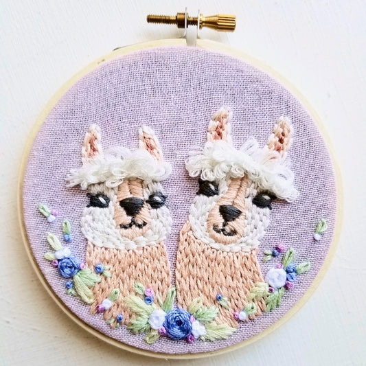 Llama Mamas Printed Fabric