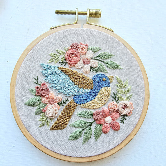 Floral Harvest Embroidery Pattern (PDF) – Jessica Long Embroidery