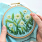 Daisy Field Embroidery Pattern (PDF)