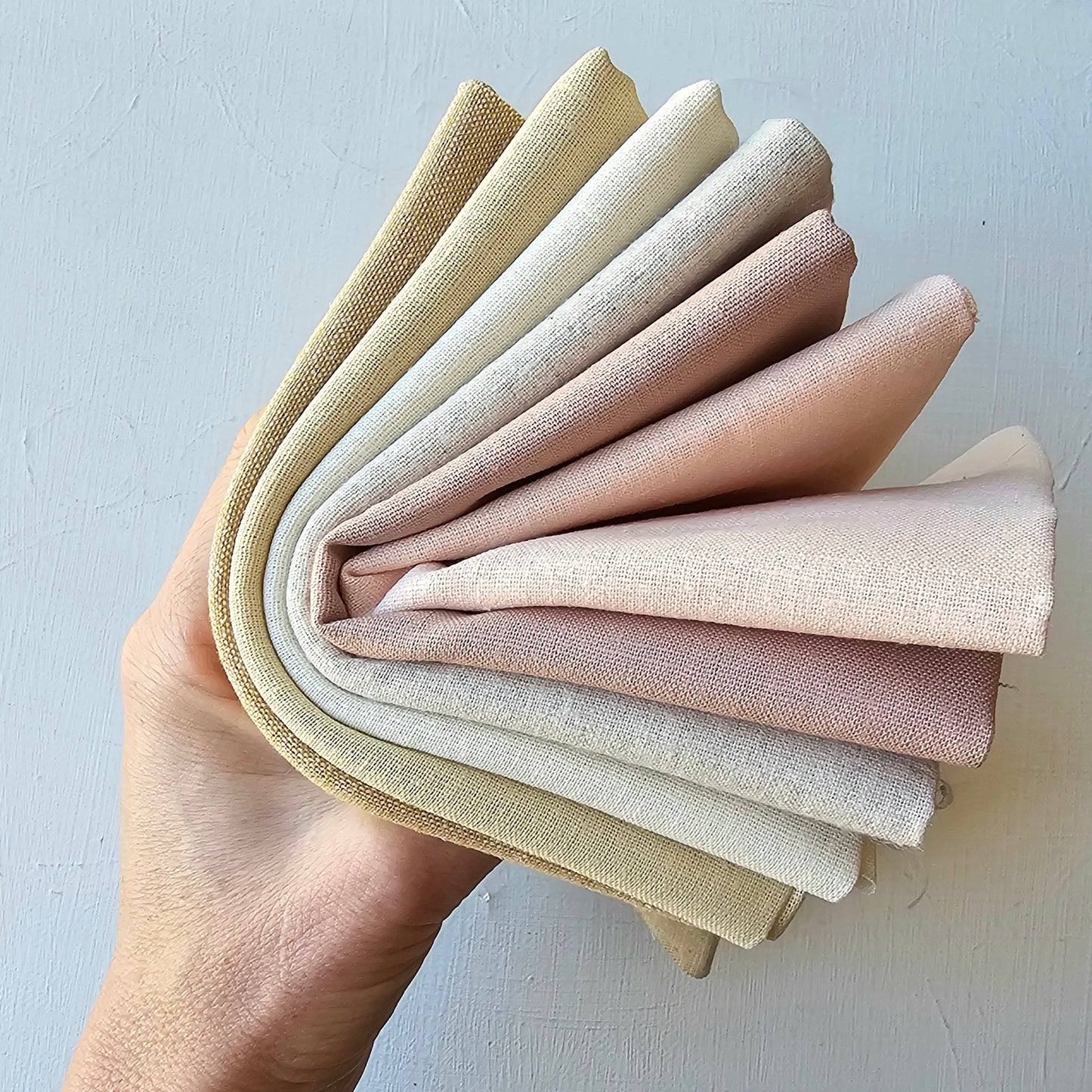 Essex Linen Blend Fabric Bundle: Warms