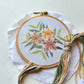 Painted Flowers Embroidery Kit