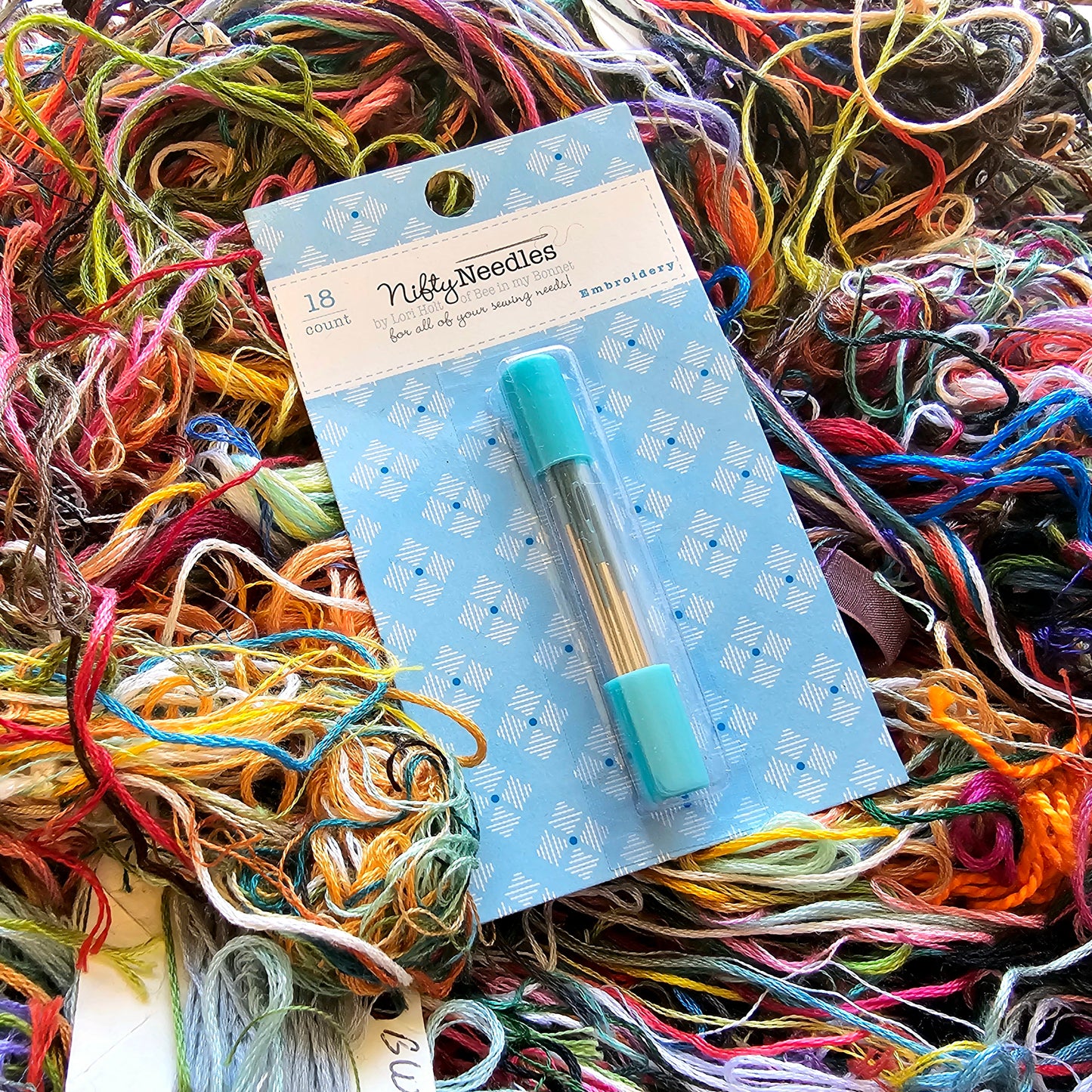 Assorted Teal Eye Embroidery Needles