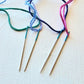 Assorted Teal Eye Embroidery Needles