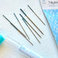 Assorted Teal Eye Embroidery Needles