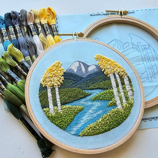 Aspen Vista Embroidery Kit