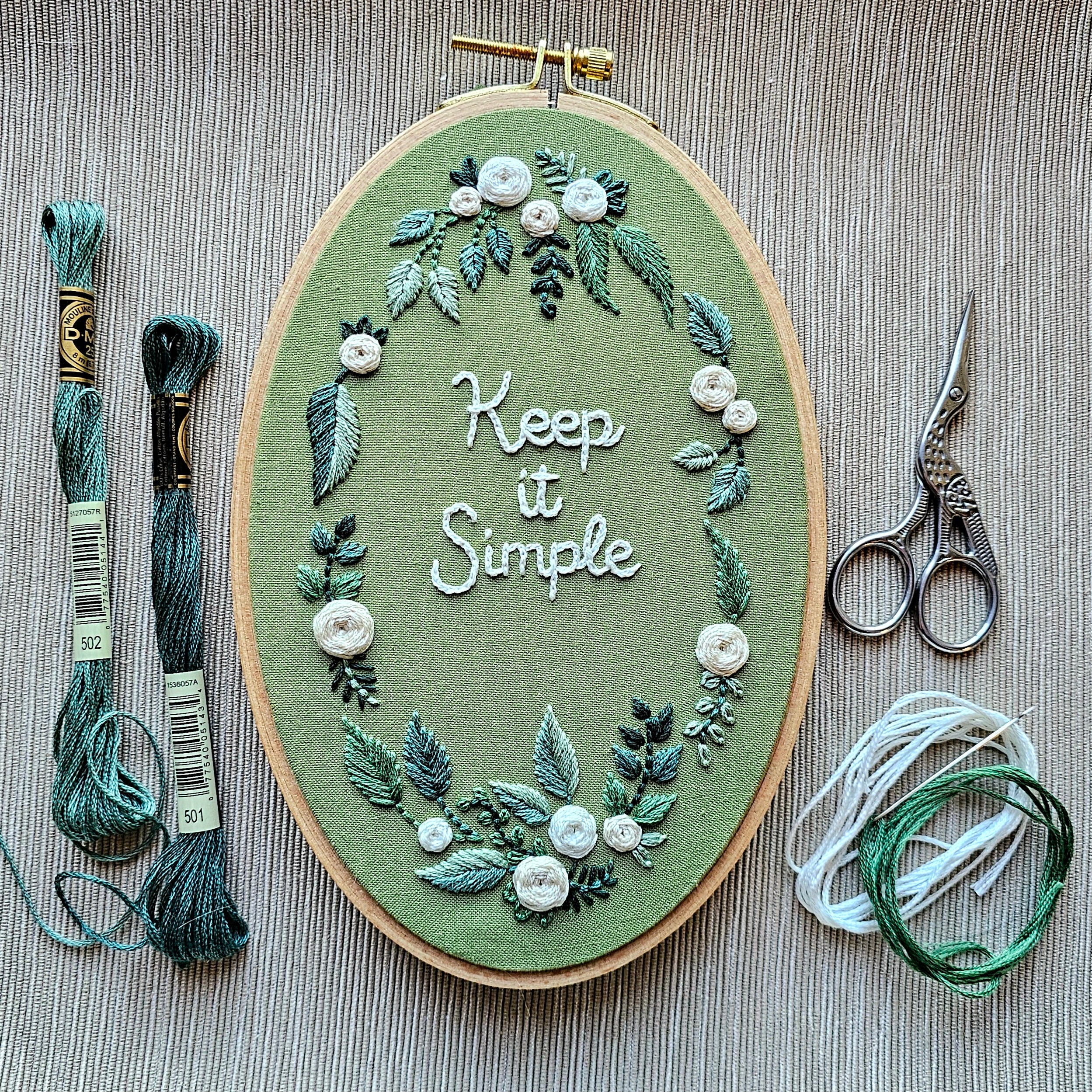 Good Hand-Embroidered