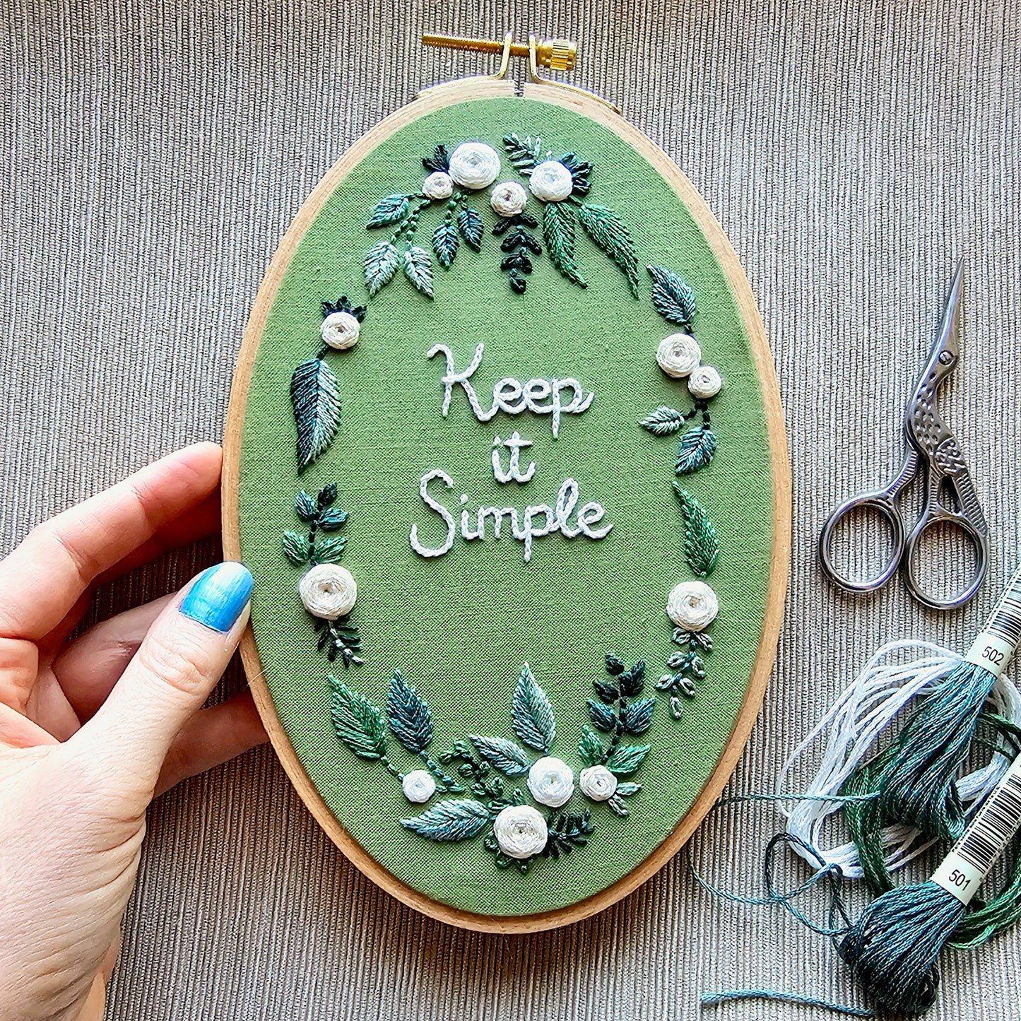 Keep it Simple Embroidery Kit