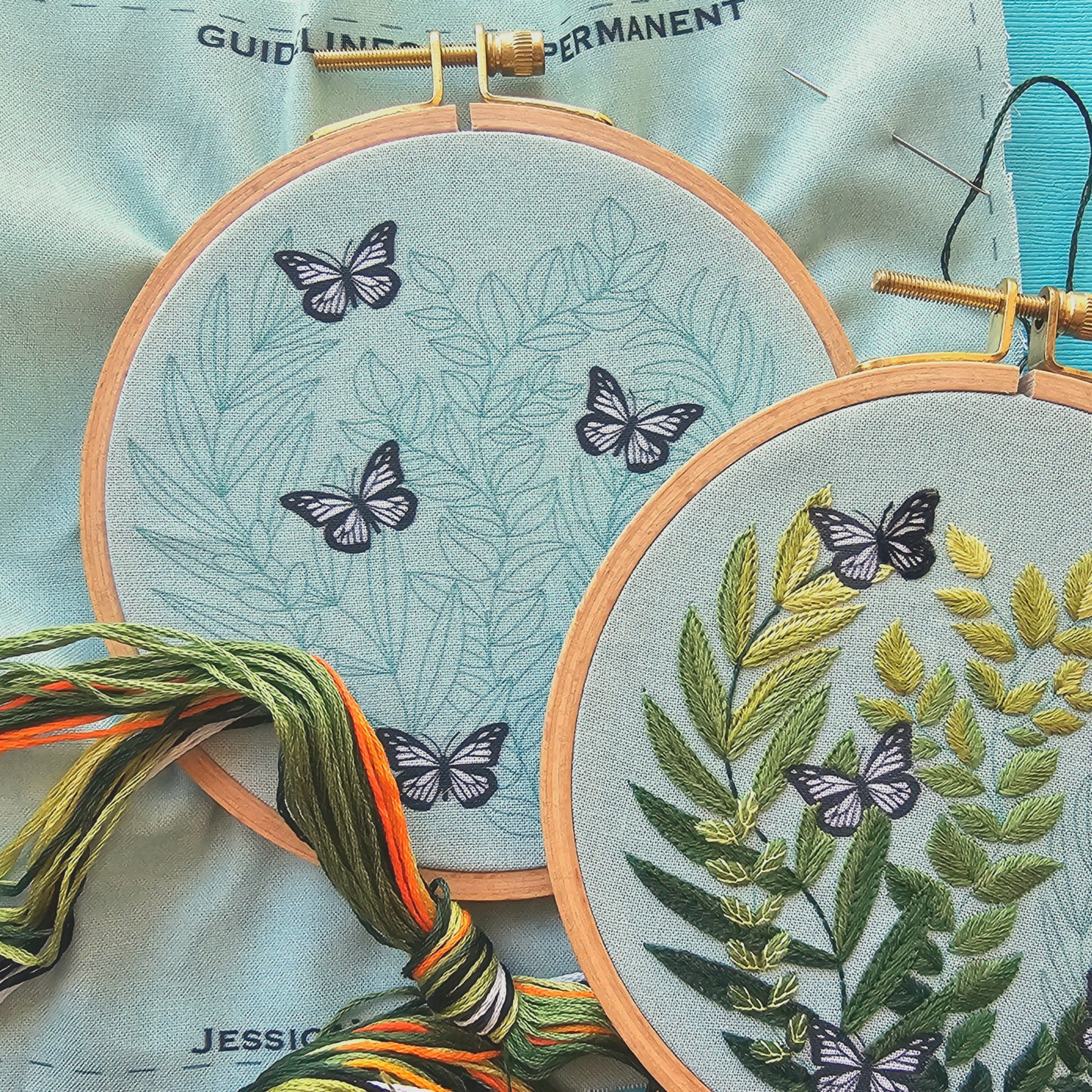 Love Grows Embroidery Kit