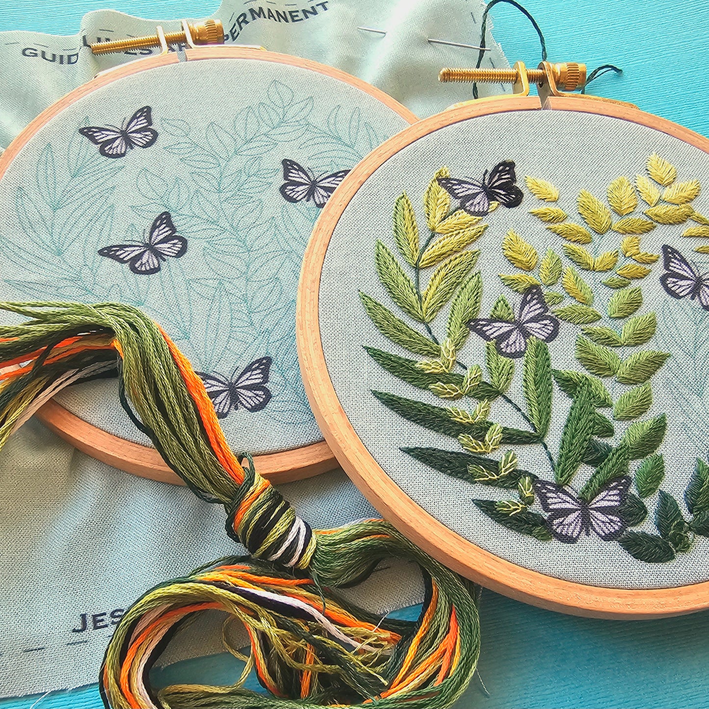 Love Grows Embroidery Kit