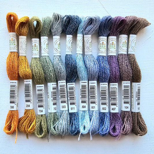 DMC Eco Vita Wool Thread Bundle: Earthy