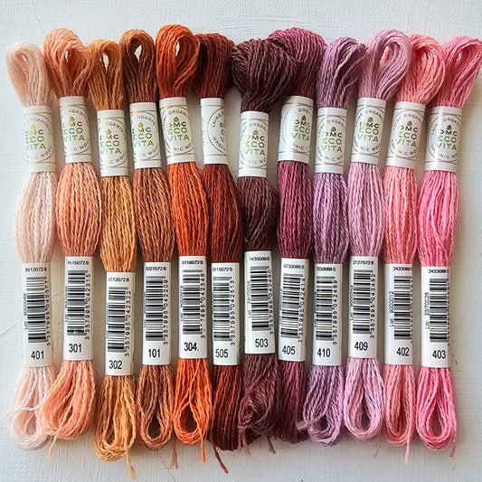 DMC Eco Vita Wool Thread Bundle: Ballerina