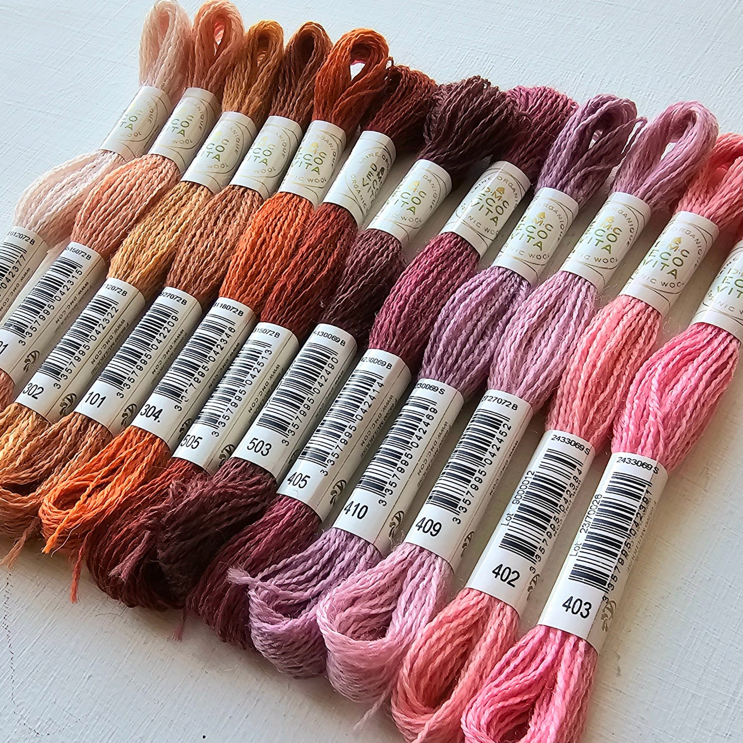 DMC Eco Vita Wool Thread Bundle: Ballerina