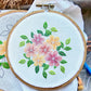 Lacy Flowers Embroidery Kit