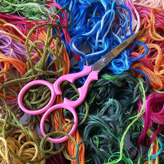 Pink Embroidery Scissors