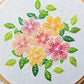 Lacy Flowers Embroidery Kit