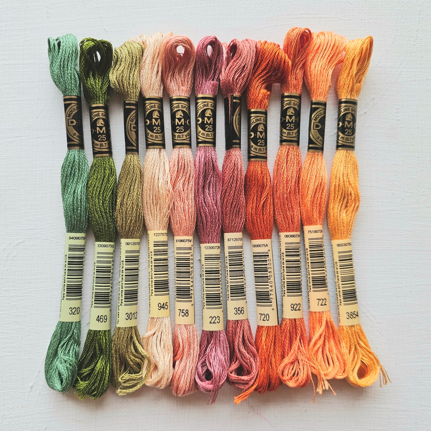 Prairie Sunset DMC Floss Bundle