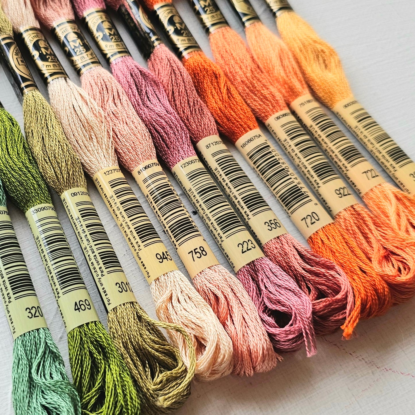 Prairie Sunset DMC Floss Bundle