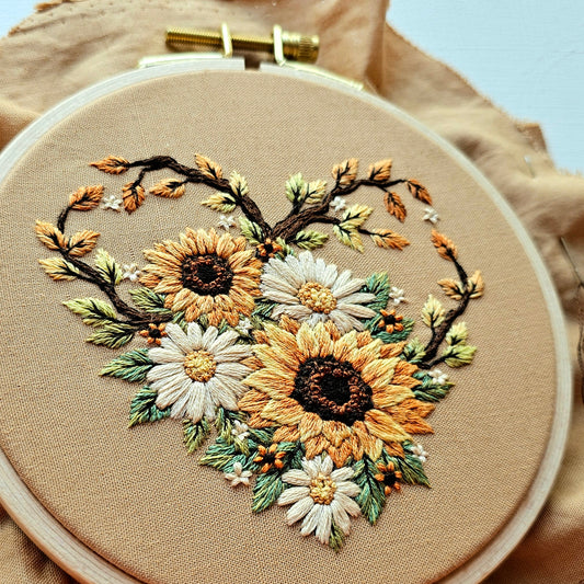 Fall in Love Embroidery Pattern (PDF)
