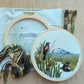 Red-Winged Blackbird Embroidery Kit