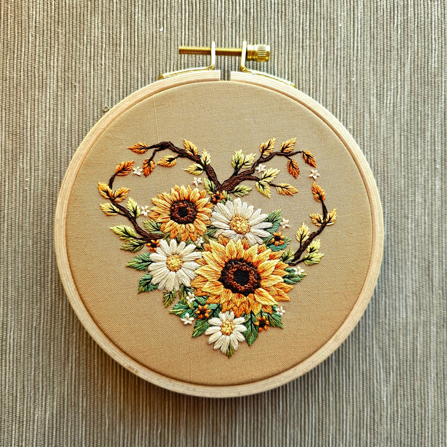 Fall in Love Embroidery Pattern (PDF)