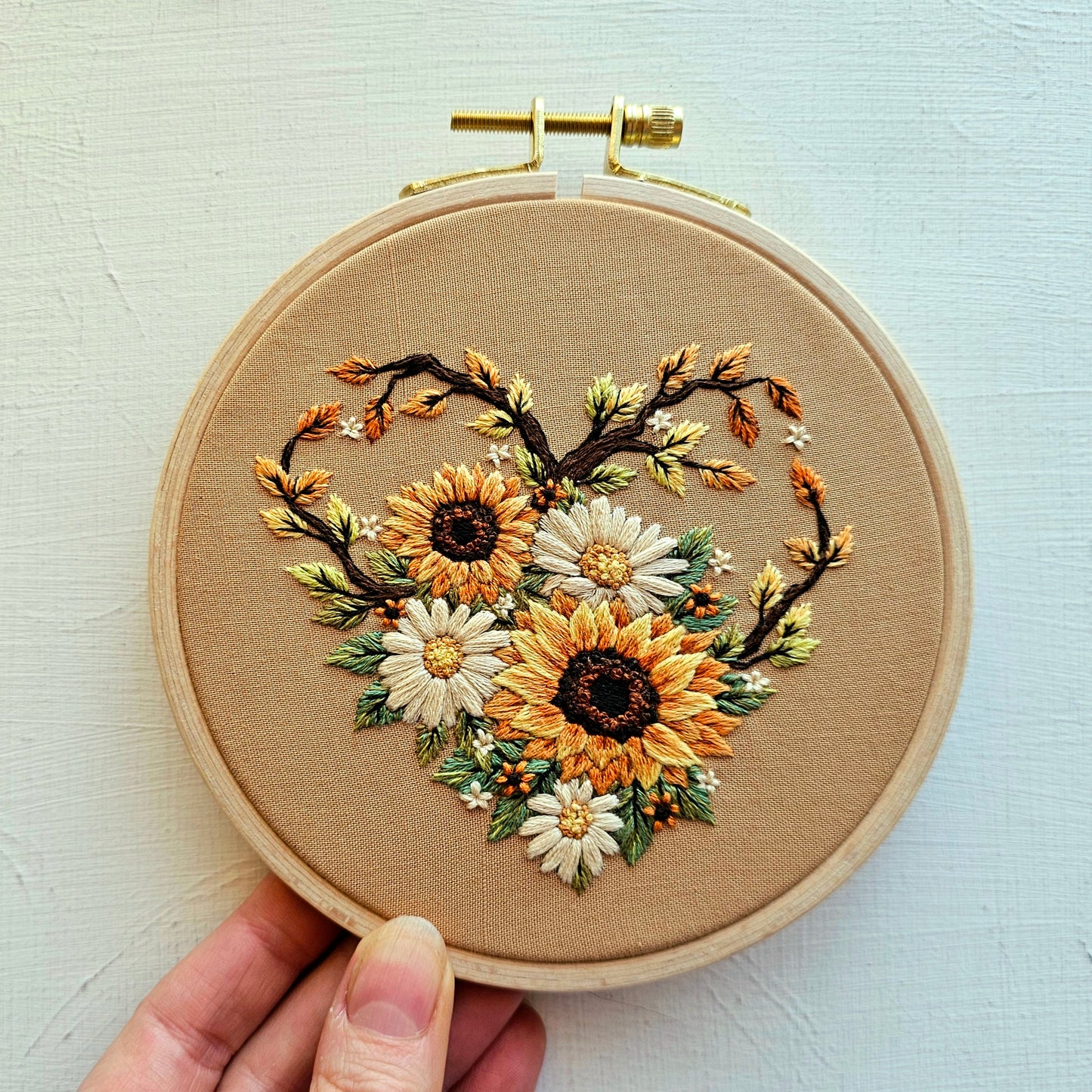Fall in Love Embroidery Kit