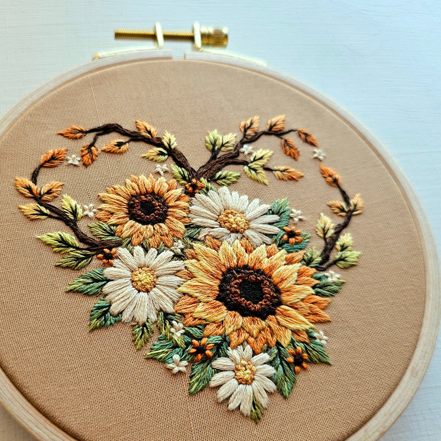 Fall in Love Embroidery Pattern (PDF)