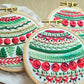 Deck the Halls Trio Embroidery Kit