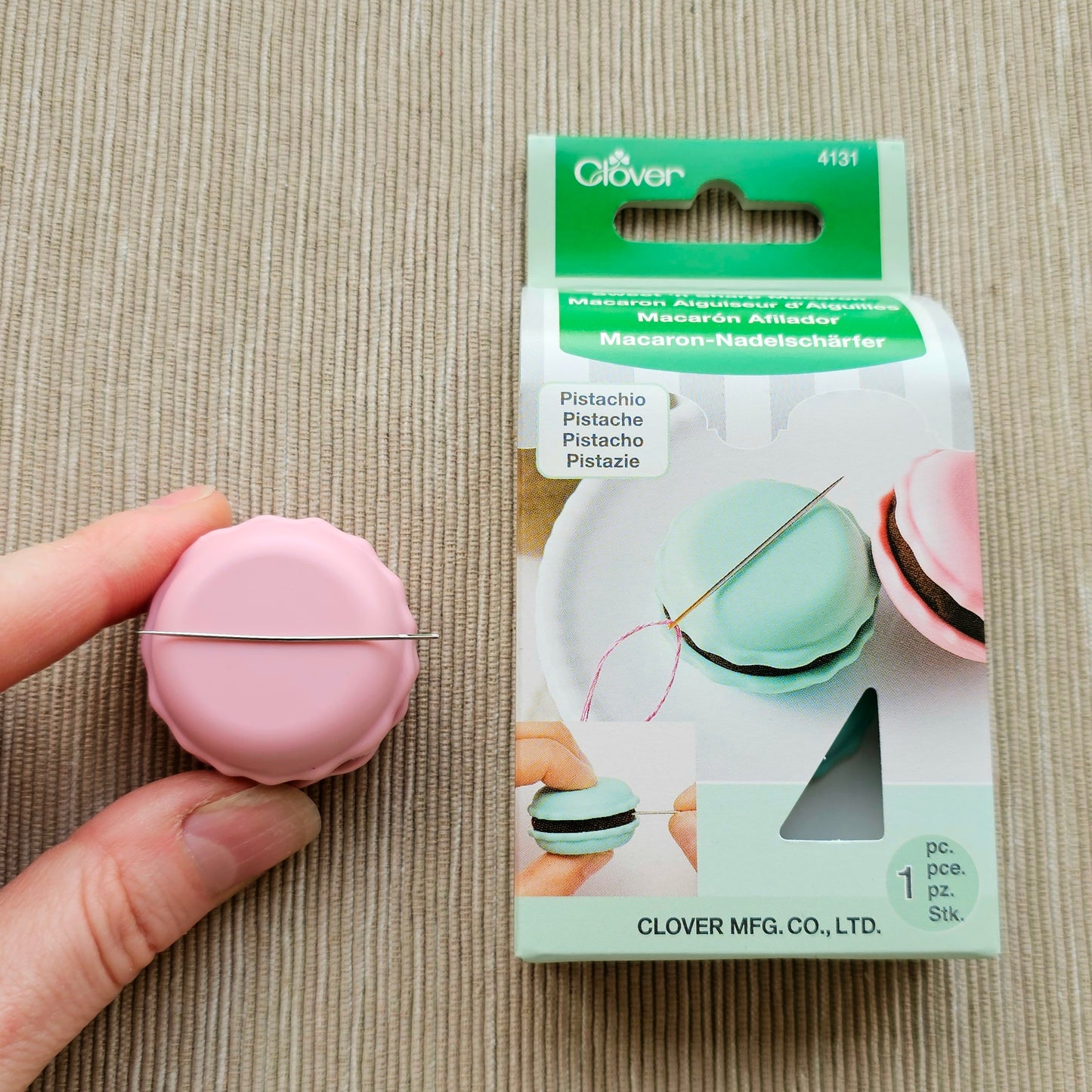 Macaron Needle Magnet & Sharpener