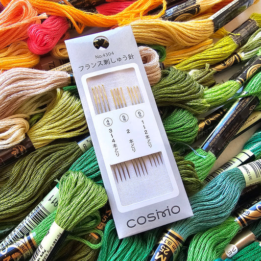 Lecien Cosmo Embroidery Needles (4-6)