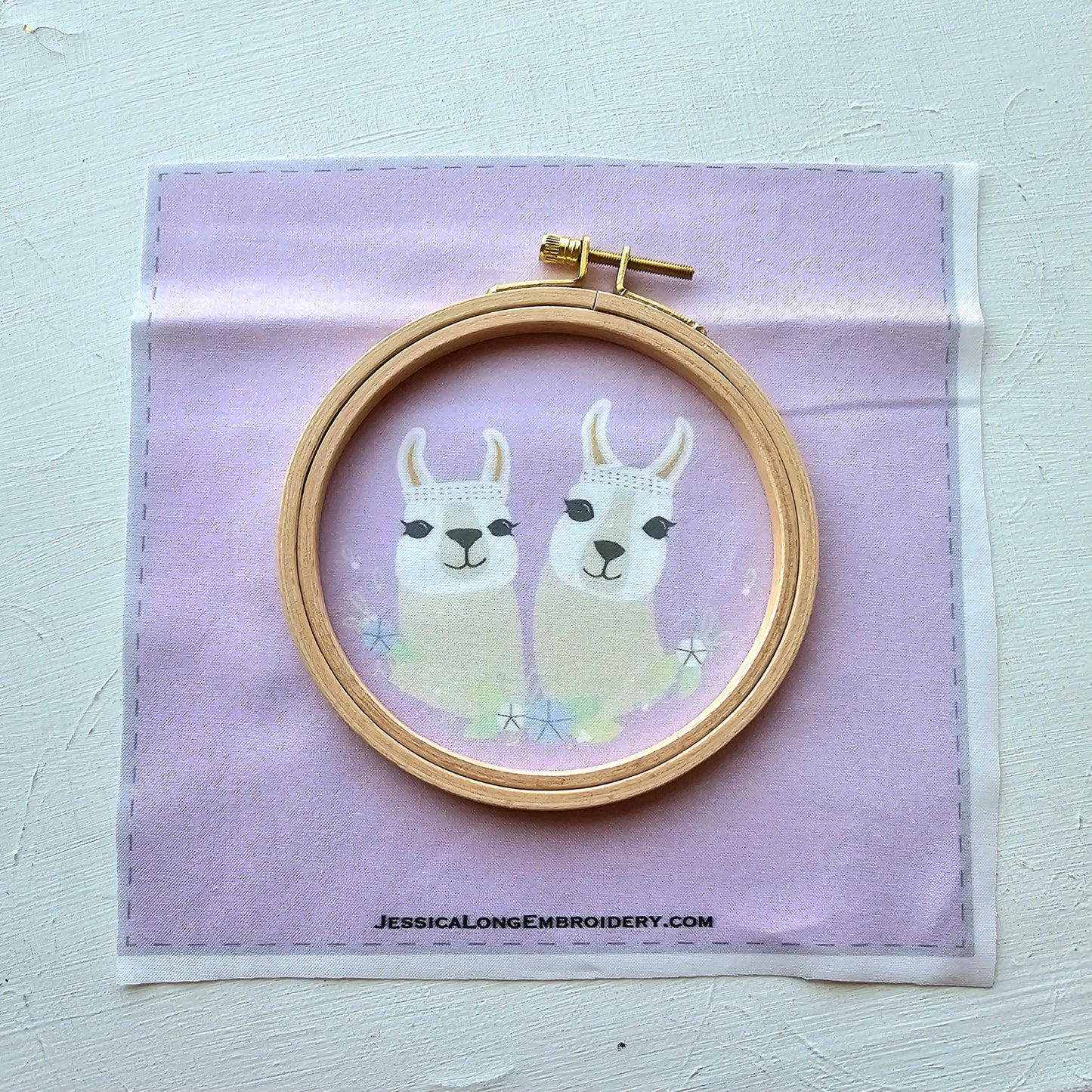 Llama Mamas Printed Fabric