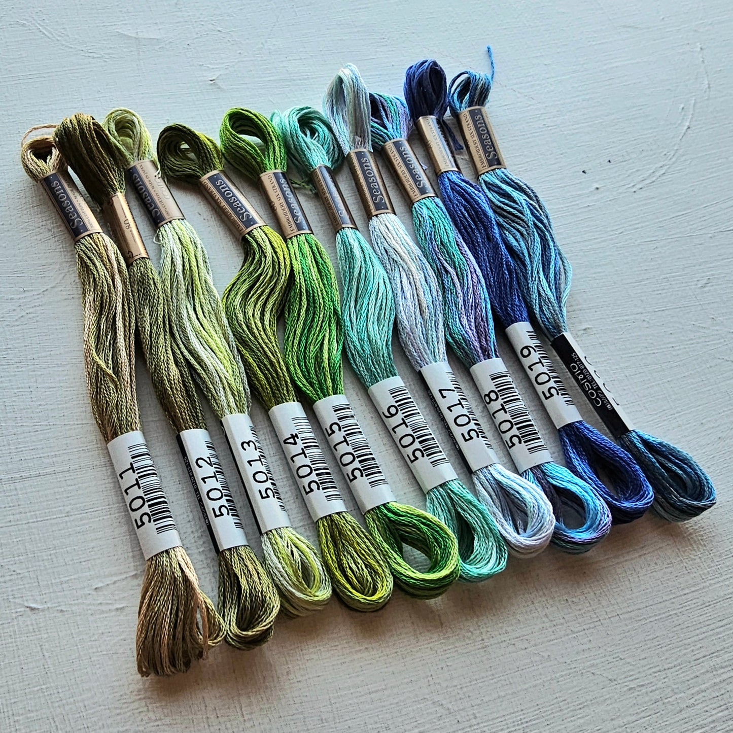 Cosmo Seasons Variegated thread - 5000 series