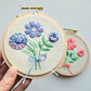 Floral Trio Embroidery Kit & eCourse