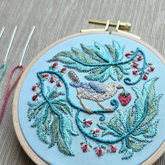 Song of The Garden Bandit Embroidery Kit