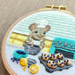 The Muffin Mouse Embroidery Pattern (PDF)