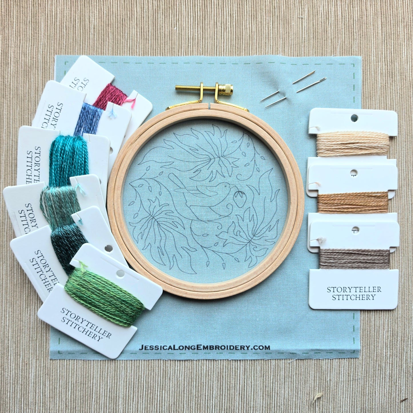 Song of The Garden Bandit Embroidery Kit