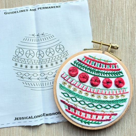 Deck the Halls Beginner Pattern Printed Fabric