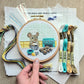 The Muffin Mouse Embroidery Kit