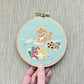 Christmas Cookie Cat Embroidery Pattern (PDF)