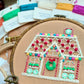 PREORDER: A Christmas Gingerbread Cottage Retreat | Curated Embroidery Gift Box