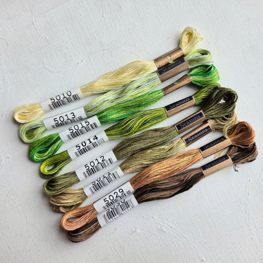 Forest Floor Seasons Floss Bundle