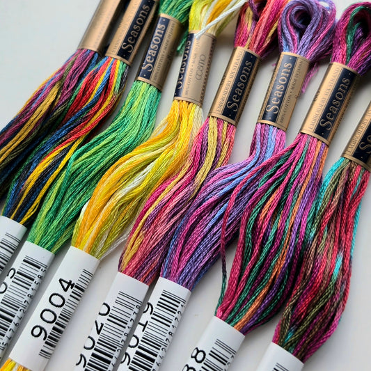 Rainbow Party Seasons Floss Bundle