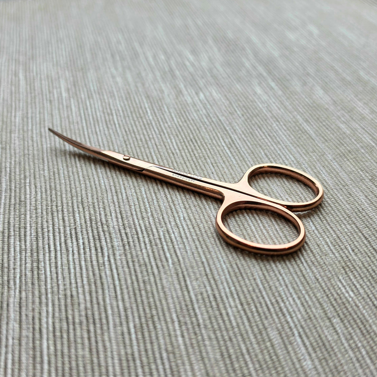 Copper Curved-Tip Embroidery Scissors
