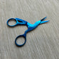 Blue Stork Embroidery Scissors