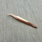 Copper Curved-Tip Embroidery Tweezers