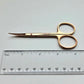 Copper Curved-Tip Embroidery Scissors